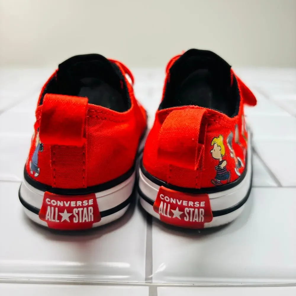 Converse x Peanuts Chuck Taylor All‎ Star 2V Lo Shoes A01870F Size 7